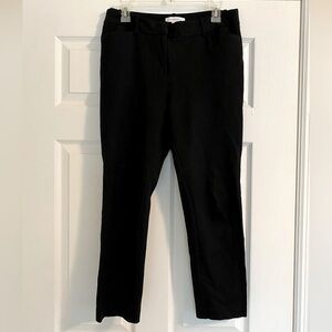 Black Ankle Liz Claiborne Tailored Pants